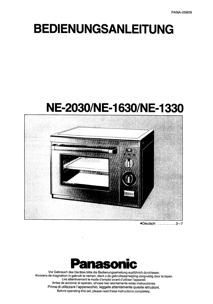 Bedienungsanleitung von NE-1630